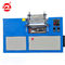 Blue Color Rubber Testing Machine / Lab Two Roll Mill 160 * 350 mm Roller Size