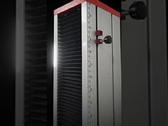 Máquina de teste elástica de borracha eletrônica, máquina de testes de matéria têxtil da tela 5KN