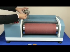 As sapatas de borracha do verificador da resistência de abrasão do ruído de SATRA TM147 vestem a máquina do teste